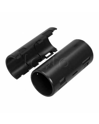 Муфта разборная d32 мм атмосферостойкая черная (36шт/360шт уп/кор) Промрукав (PR13.0416) в Симферополе Повороты, муфты, тройники Pintop.ru