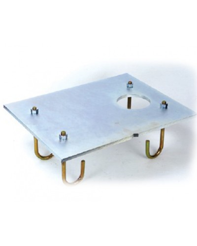 Пластина монтажная с анкерами для шлагбаума B680 H Faac 490139 в Симферополе Запчасти для шлагбаумов и автоматики Pintop.ru