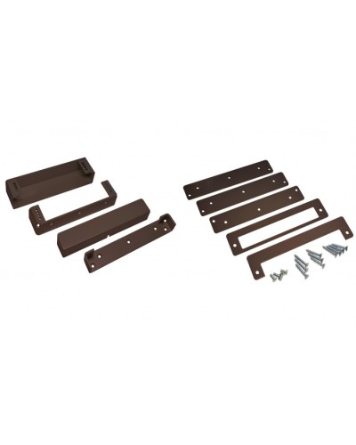 Комплект монтажный для замка ALM-700S с возможностью регулировки ALeko МК 700S-PS (коричневый) в Симферополе Дополнительное оборудование для СКУД Pintop.ru