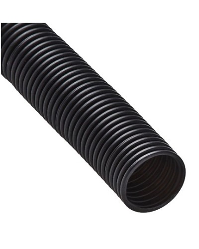 Труба гофрированная ПА стойкая к ультрафиолету (УФ) не распространяющая горение с/з д25 (50м/2600м уп/пал) Промрукав (PR02.0103) в Симферополе Труба гофрированная Pintop.ru