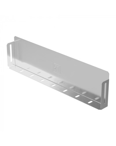 Заглушка лотка Стандарт INOX (AISI 304) 400х100 Промрукав (PR16.2484) в Симферополе Аксессуары для лотков Pintop.ru