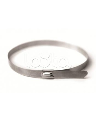 Хомут из нержавеющей стали AISI 304 13х350 DKC 27420 в Симферополе Стяжки-хомуты Pintop.ru